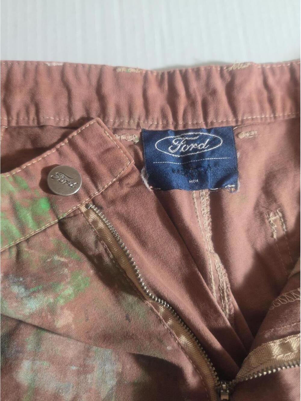 Ford Men's Camouflage Cargo Shorts Size Medium
